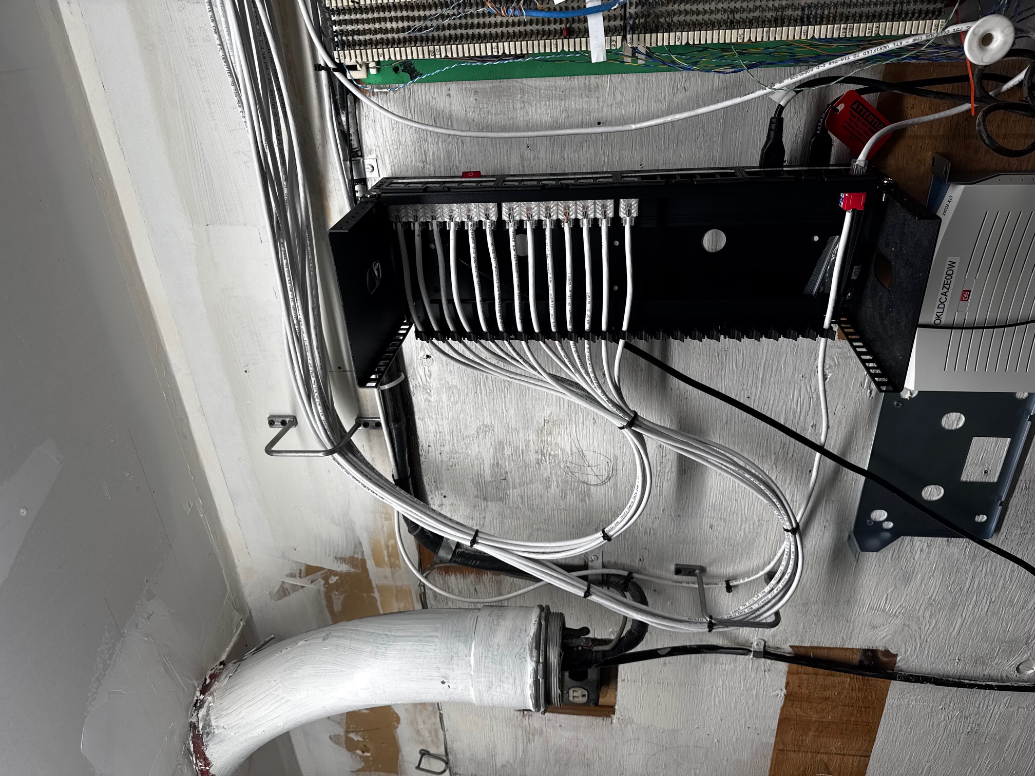 Commercial network installation